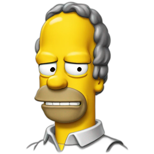 Homer simpsons emoji