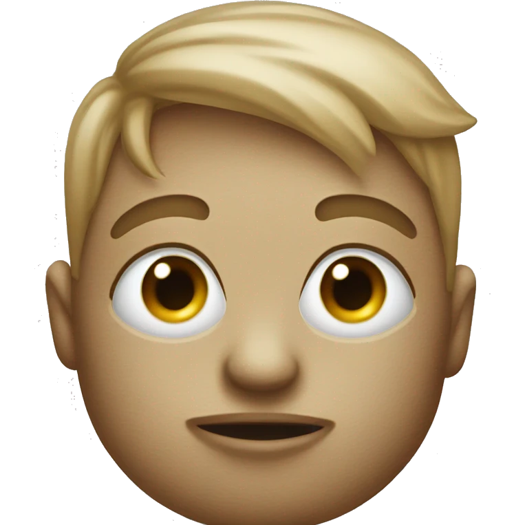 Kissy face with a eye roll emoji