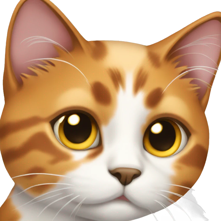 Calico cat emoji
