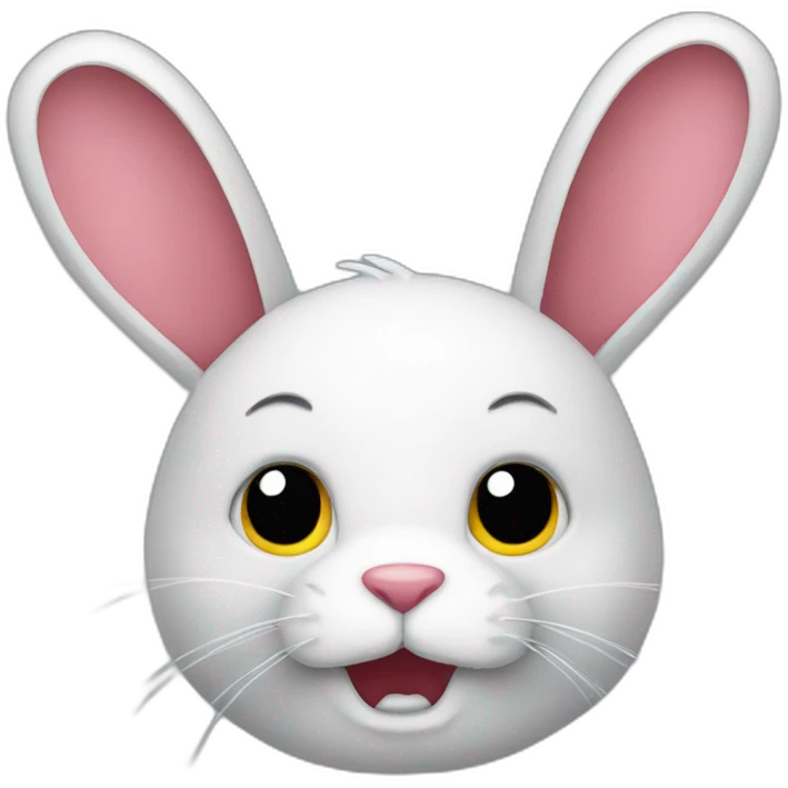 Killer rabbit emoji