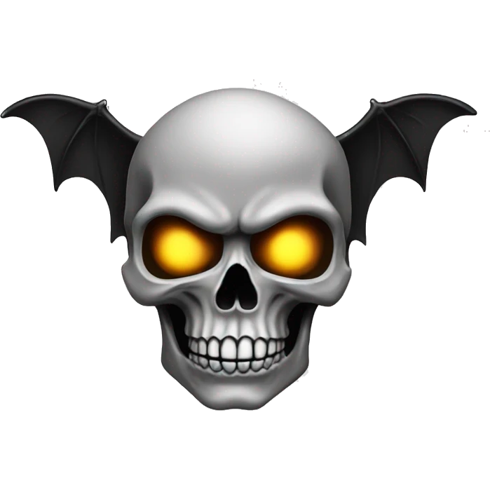 SKULL WITH BAT WINGS emoji