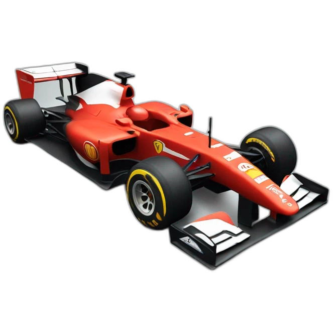 Formula 1 car emoji