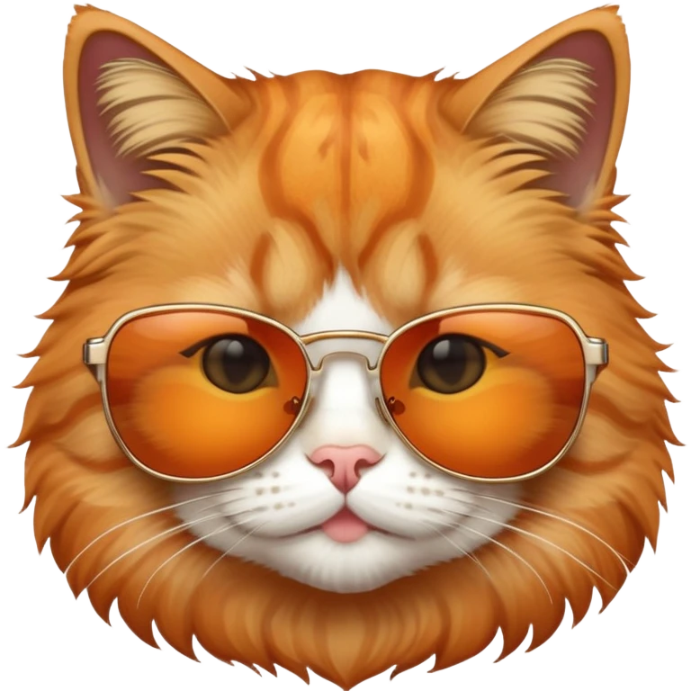 Cat wearing sunglasses emoji