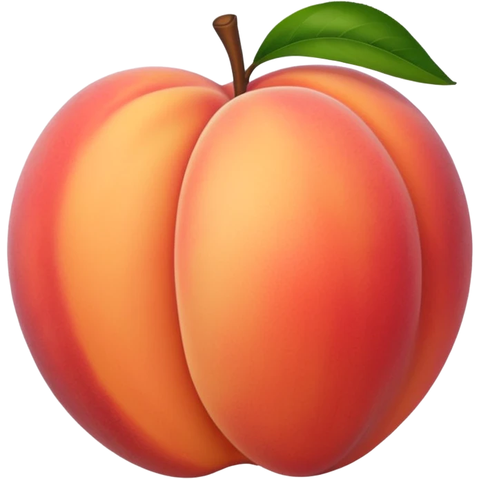 peach emoji symbolizing sensuality emoji