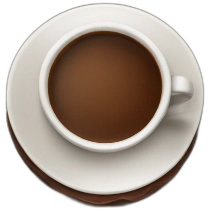 coffee with chocolate emoji