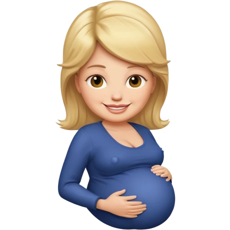 Pregnant Donald trump emoji