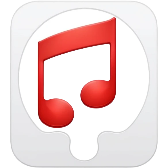 music icon Apple Music logo note  emoji