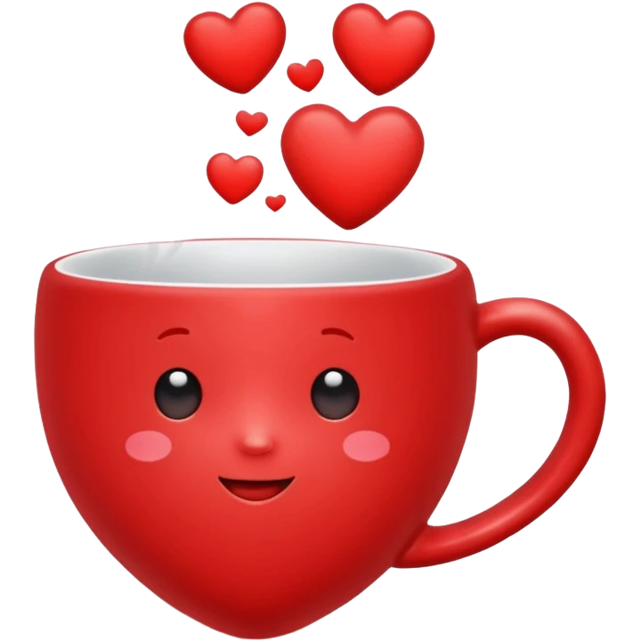 heart-shaped cupheart-shaped pillow emoji