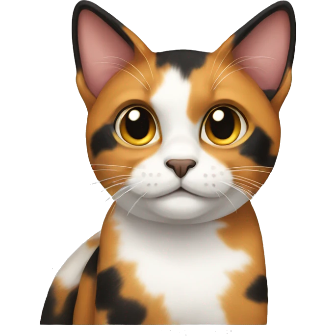 calico cat emoji