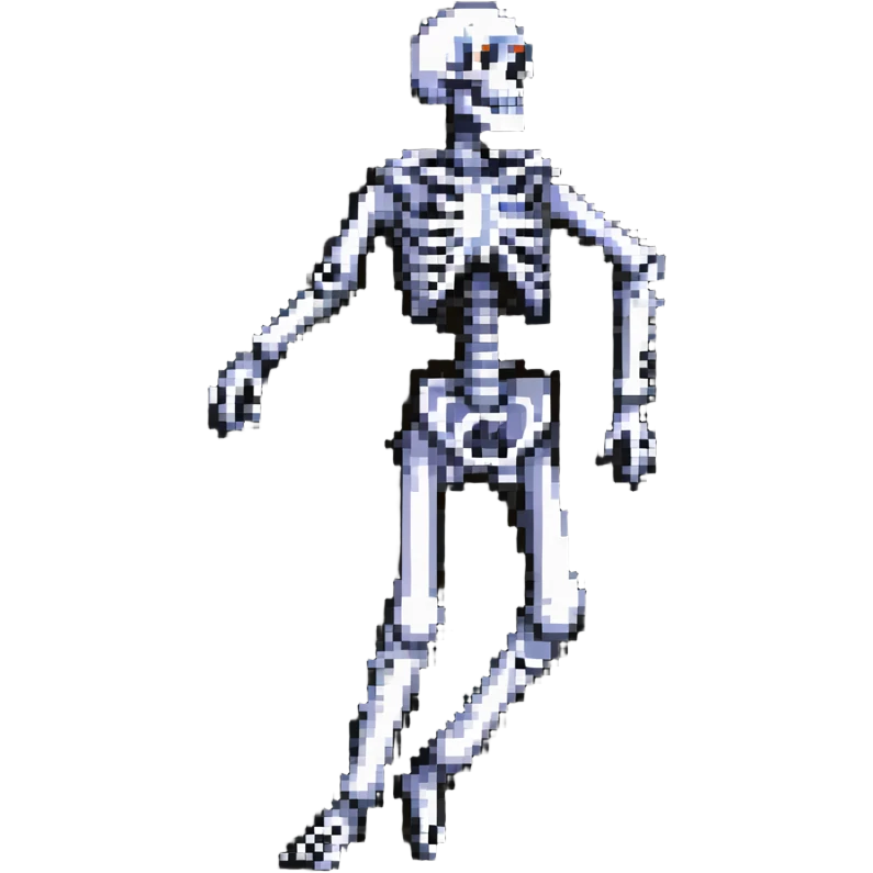 dancing skeleton emoji
