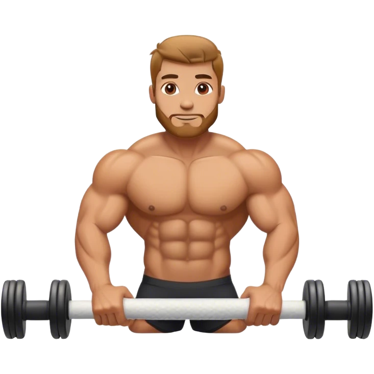 buff guy foam-roller emoji