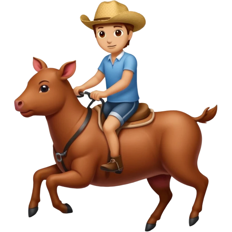 Meat riding  emoji