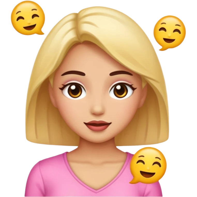 Emojis girly morena emoji
