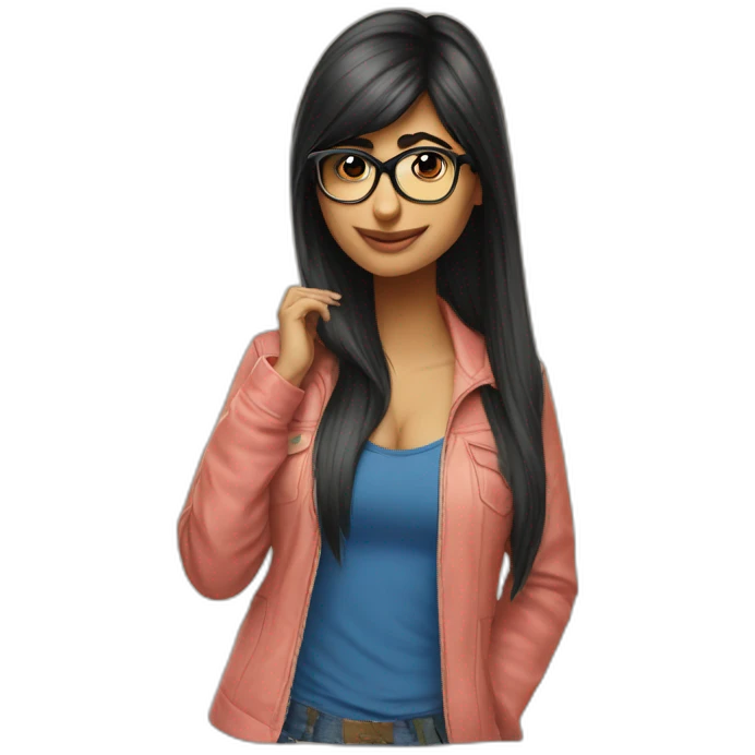 mia khalifa emoji