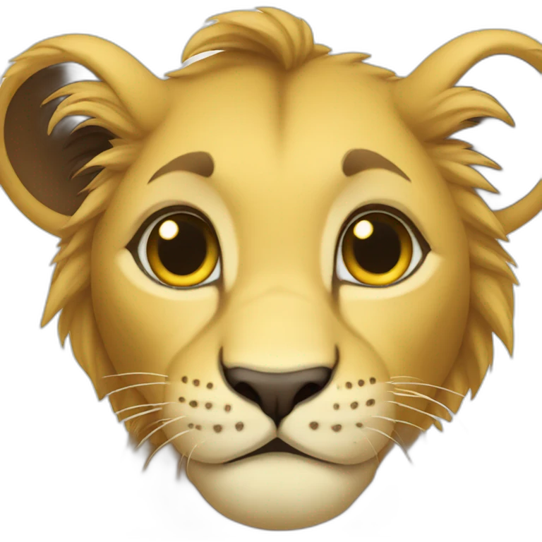 lion cub emoji