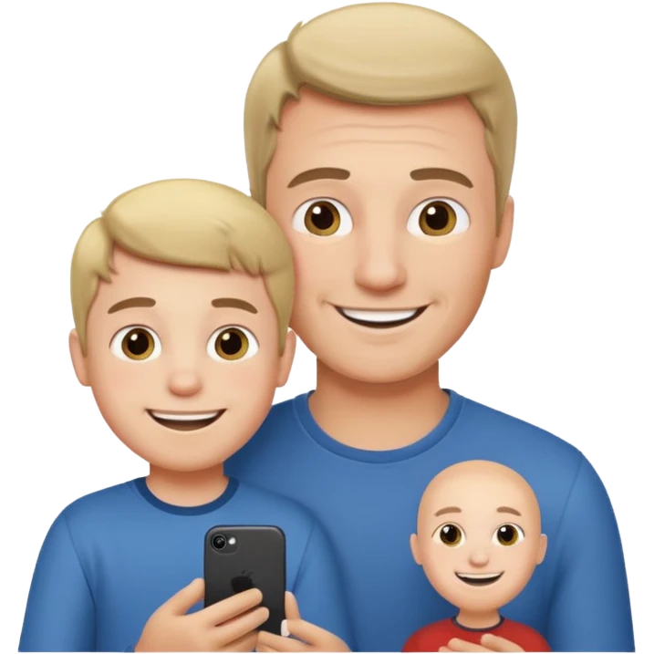 FATHER WITH BOY PLAYING emoji