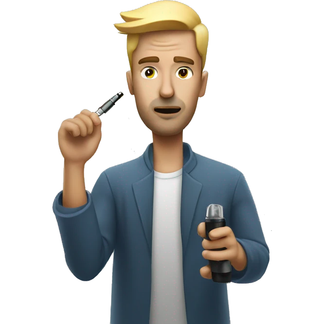 Person vaping emoji