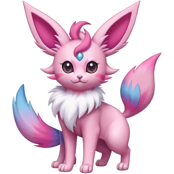 Espeon-Sylveon-Skitty-Fakémon-hybrid-creature (full body)  emoji