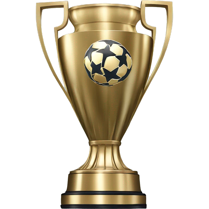 UEFA champions league trophy emoji