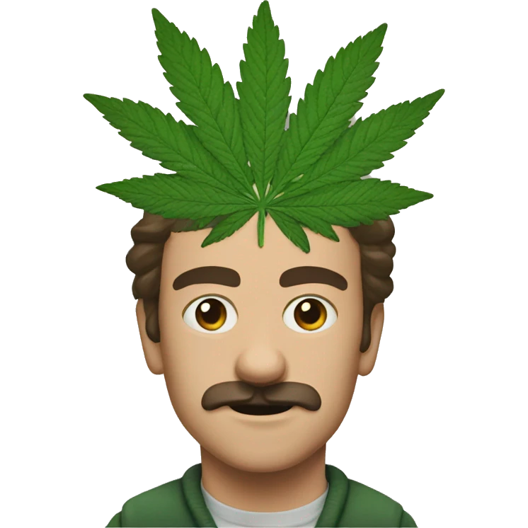 Marijuana whilst watching stranger things emoji