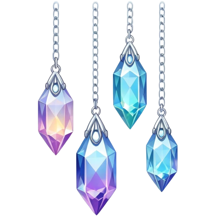 Iridescent divine celestial glistening glossy sparkly shiny glittery scenery hanging crystals emoji