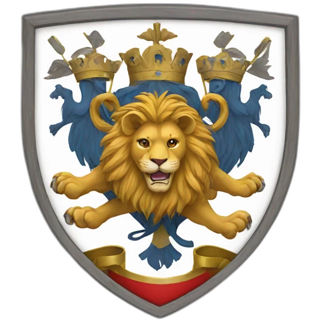 lions klan 'coat of arms emoji