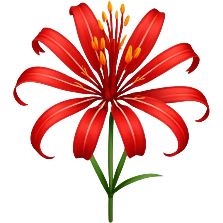 Uma flor de Lycoris radiata emoji
