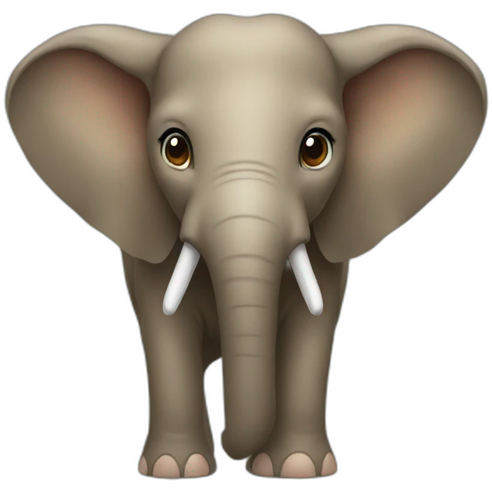 Deer Elephant emoji