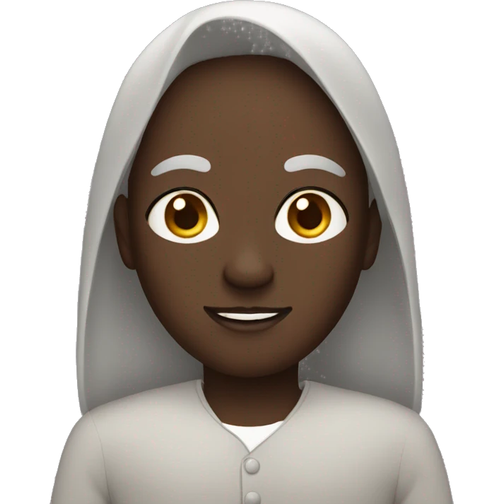 Hamodi with dark skin  emoji