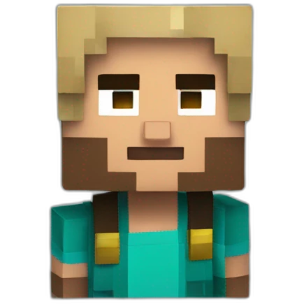 steve minecraft emoji