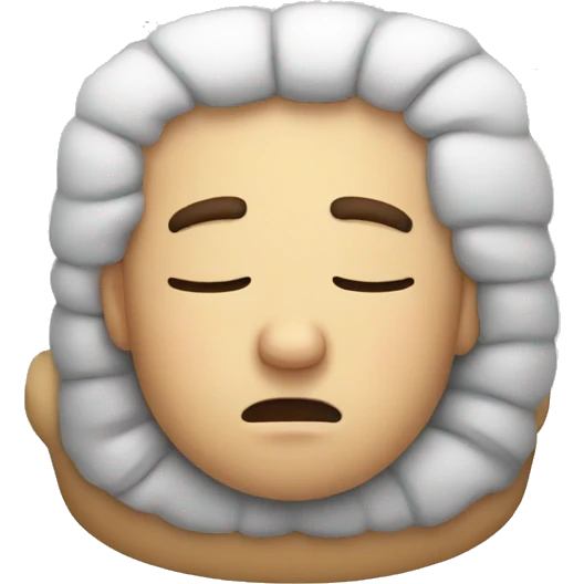 sleepy man emoji