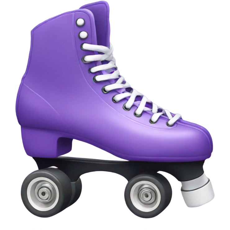 roller skates purple emoji