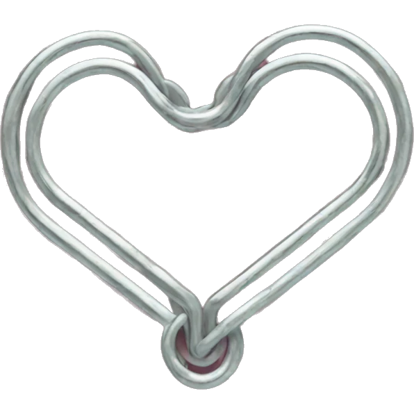 paper clip heart  emoji