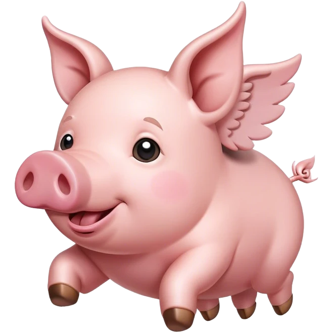 flying pig emoji