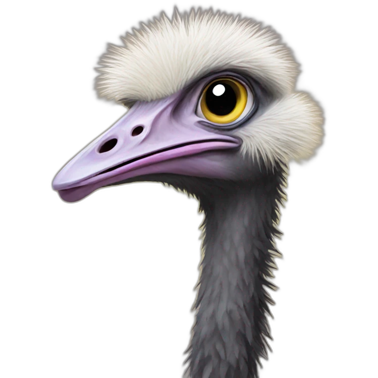 Gay Ostrich emoji