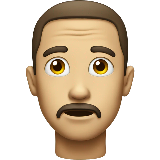 A questioning face emoji  emoji