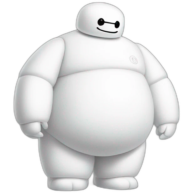 baymax hypebeast emoji