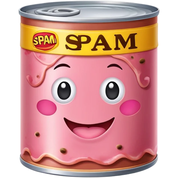 SPAM MEAT HAPPY EMOJI emoji