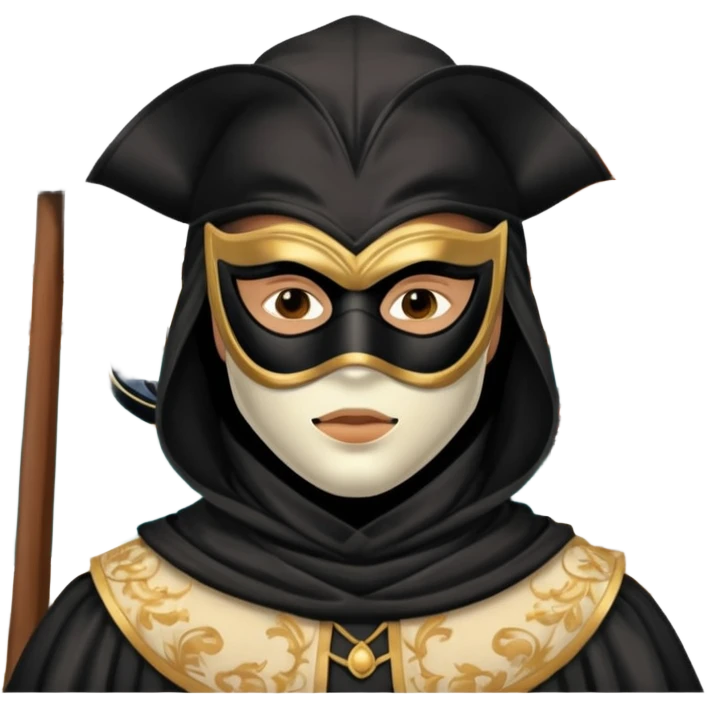 masked guy venice emoji
