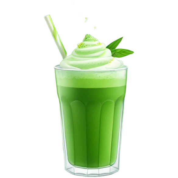 iced matcha emoji