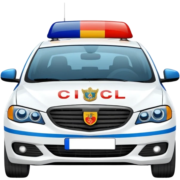 Guardia Civil patrol car emoji