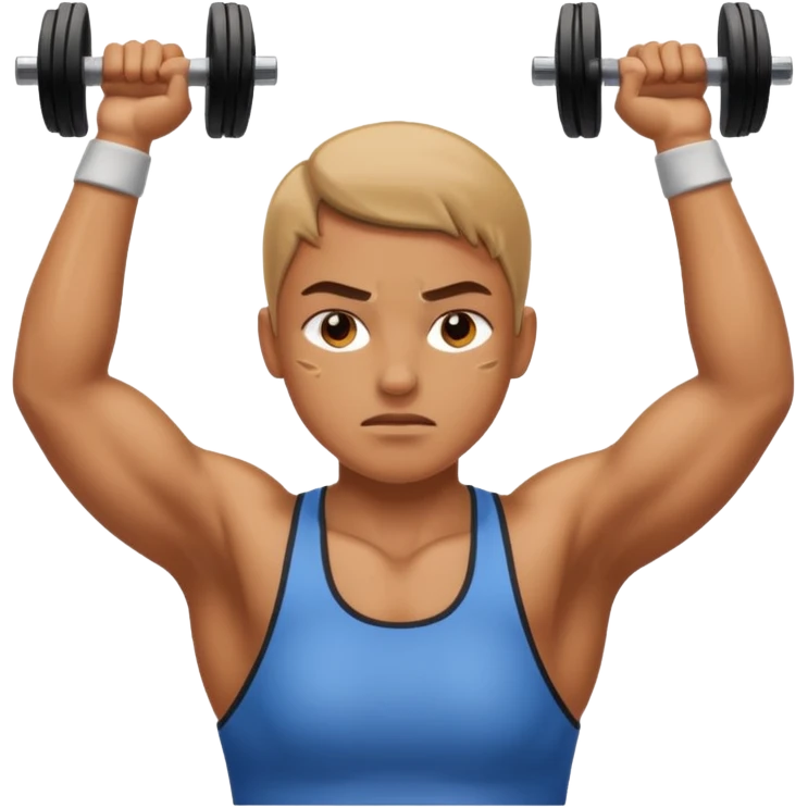 working out emoji