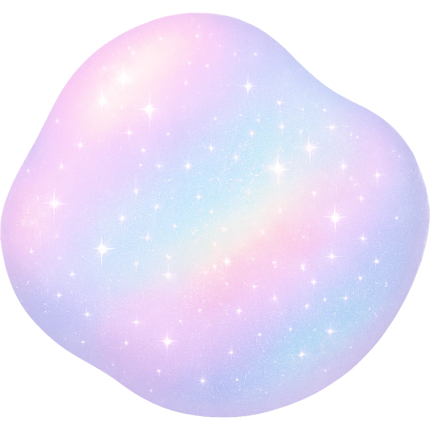 sparkly pastel object, remove background emoji