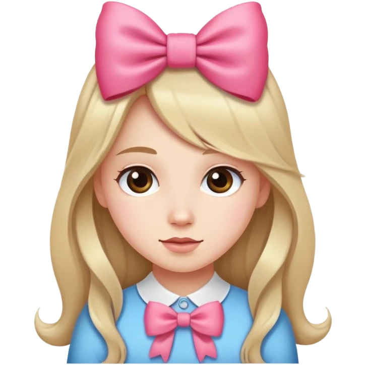 Girly girl emoji
