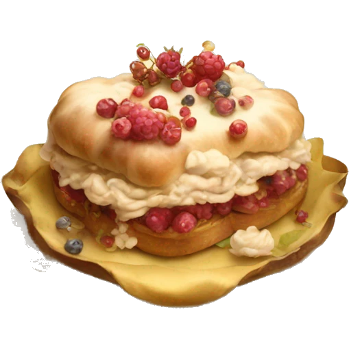 vintage rococo food emoji