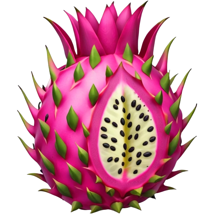Dragon fruit emoji