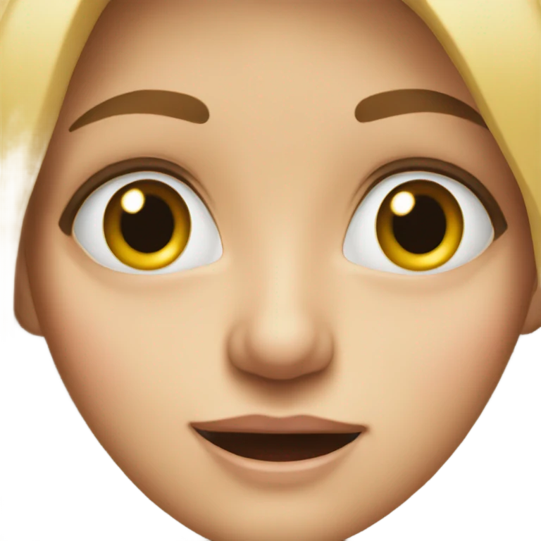 Big eyes emoji