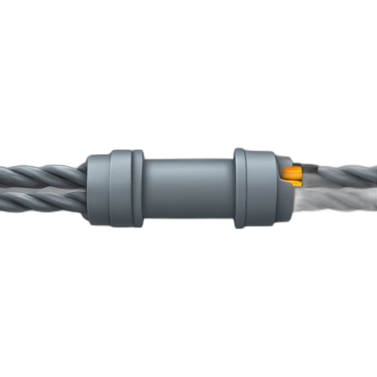 Flashing electric cable emoji