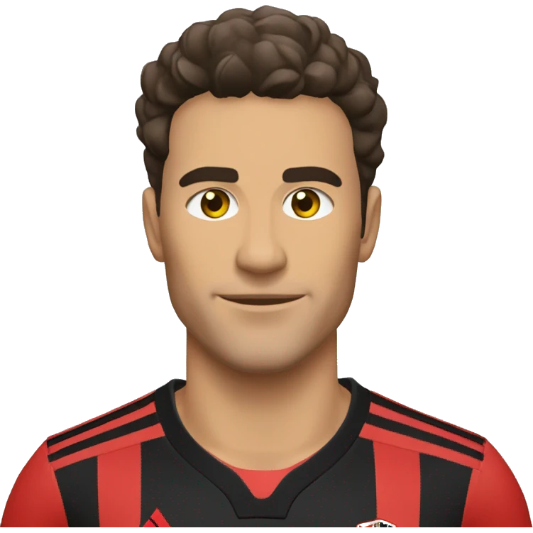 Símbolo do time do Flamengo emoji