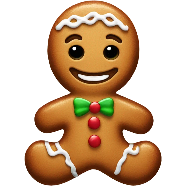 Gingerbread man  emoji